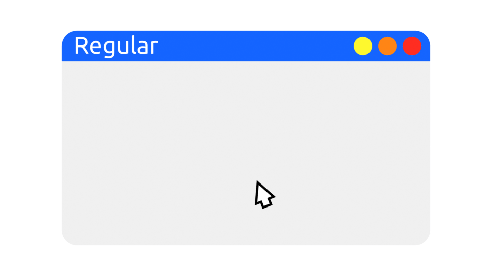 A GIF demonstrating the behavior of dialog windows